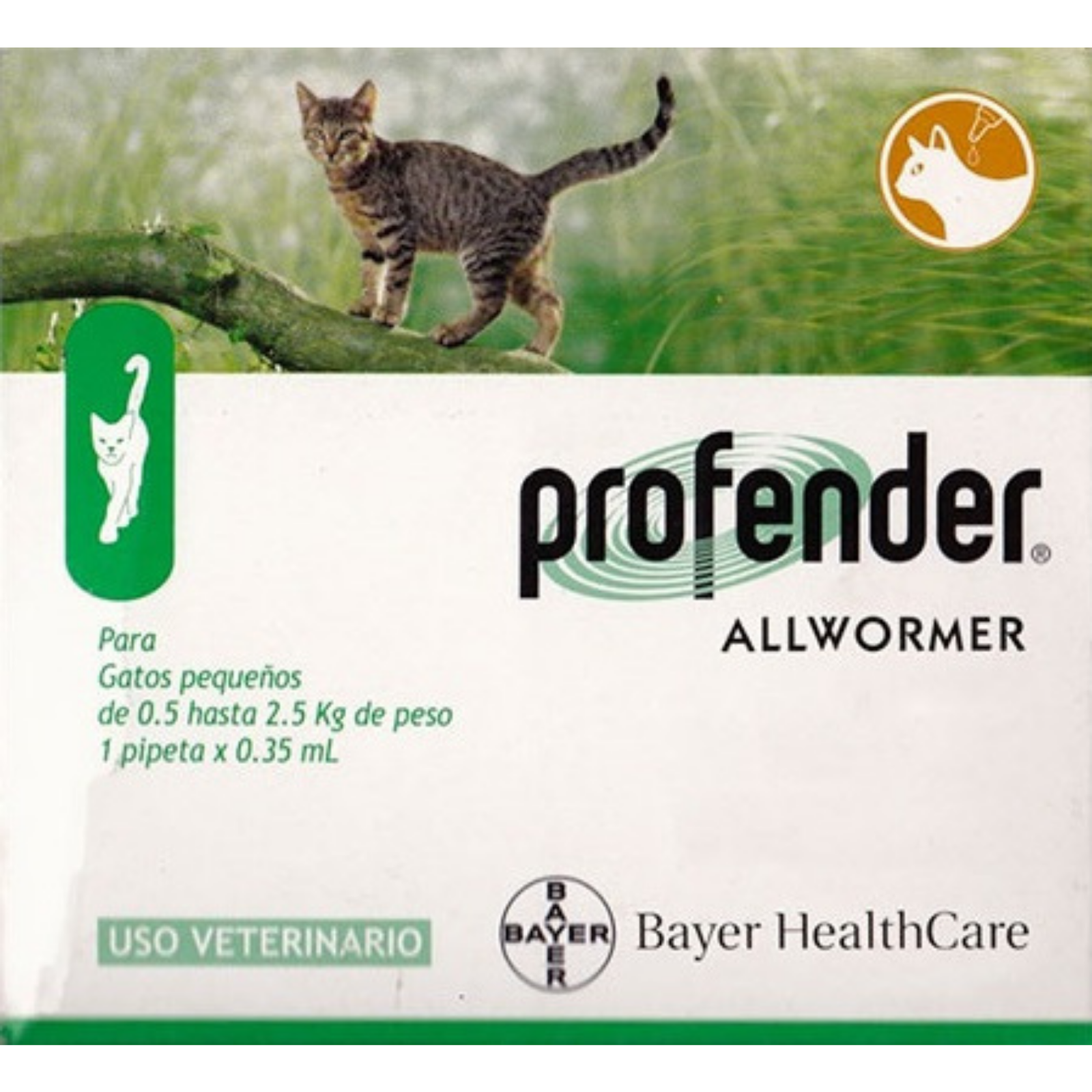Profender Cat 0 5 2 5kg N2 Vetline Medical Viss Dzivnieku Veselibai